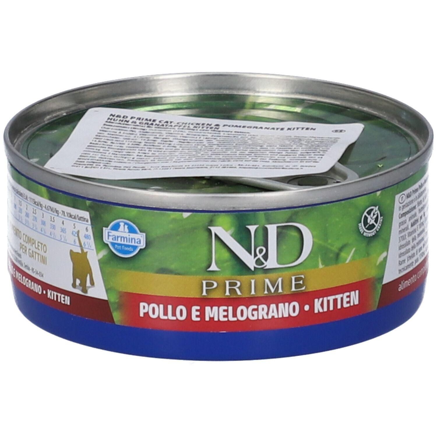 Farmina® N&D Prime Pollo e Melograno Cibo Umido Per Gattini