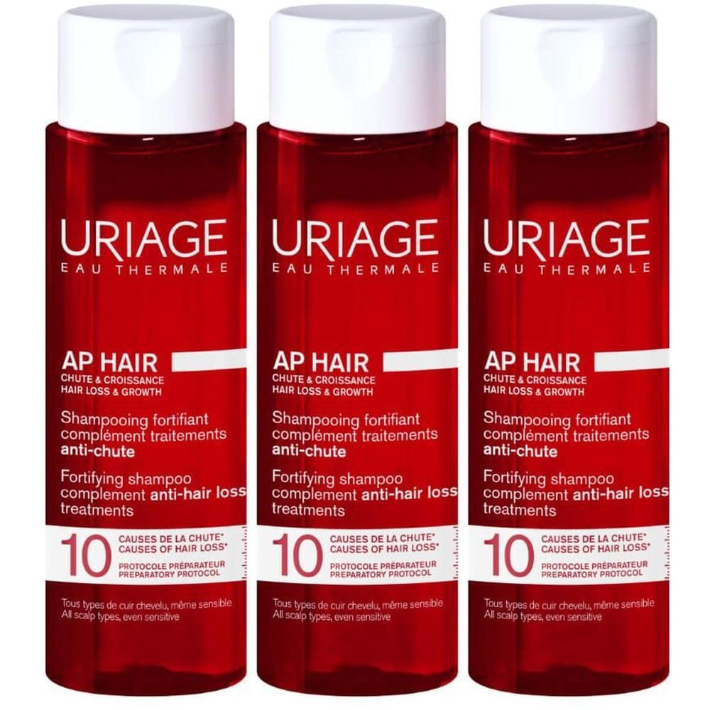 URIAGE AP HAIR Shampoo volumizzante capelli fini, uomo, donna, uso frequente