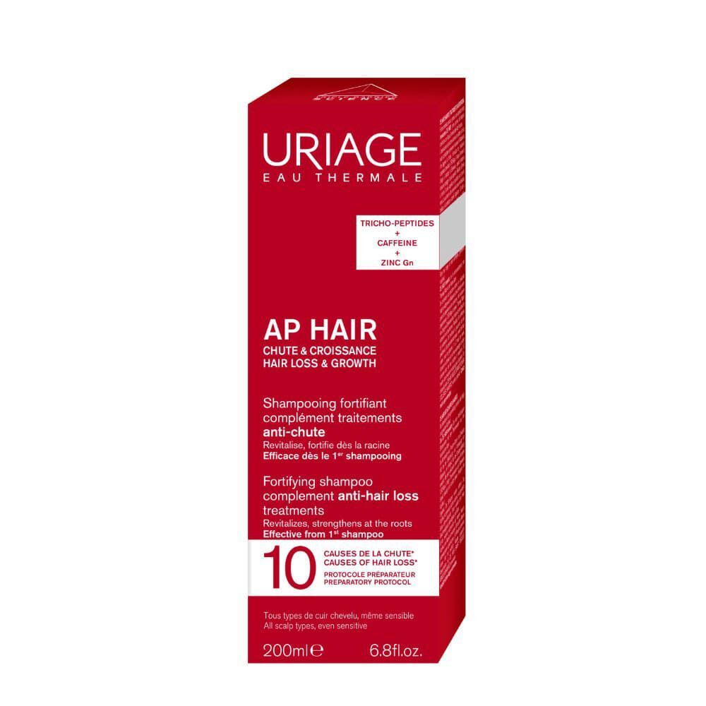URIAGE AP HAIR Shampoo volumizzante capelli fini, uomo, donna, uso frequente