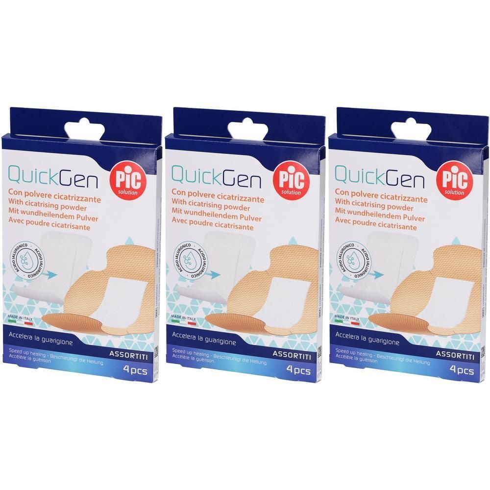 Cerotto Pic QuickGen Con polvere cicatrizante