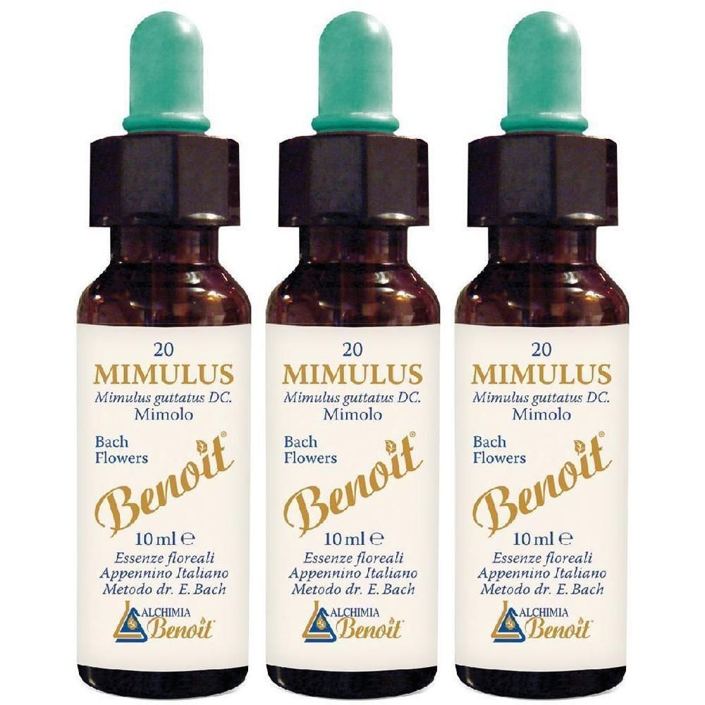 Fiori Di Bach Benoit Mimulus 10 Ml
