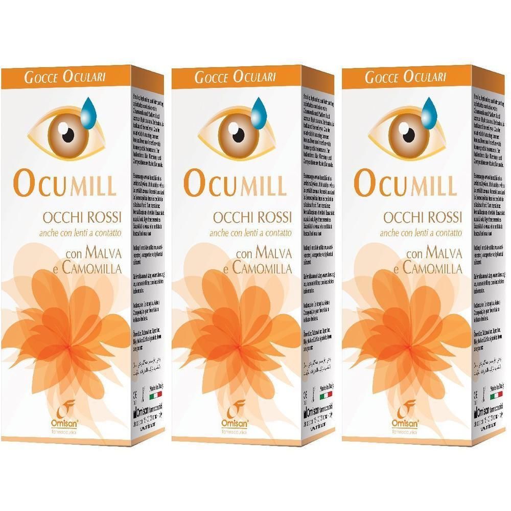 Ocumill Soluzione Lubrificante Occhi Camomilla Malva