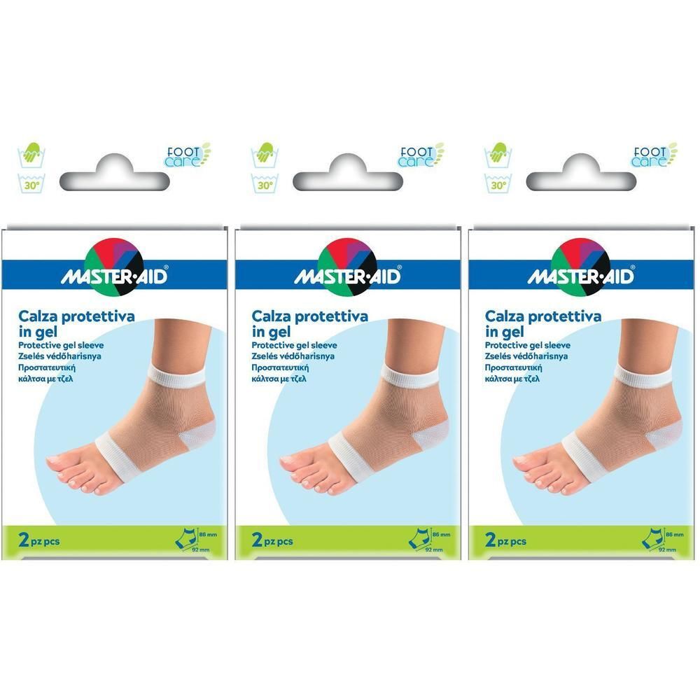 Master Aid Calza Protettiva Tessuto+Gel