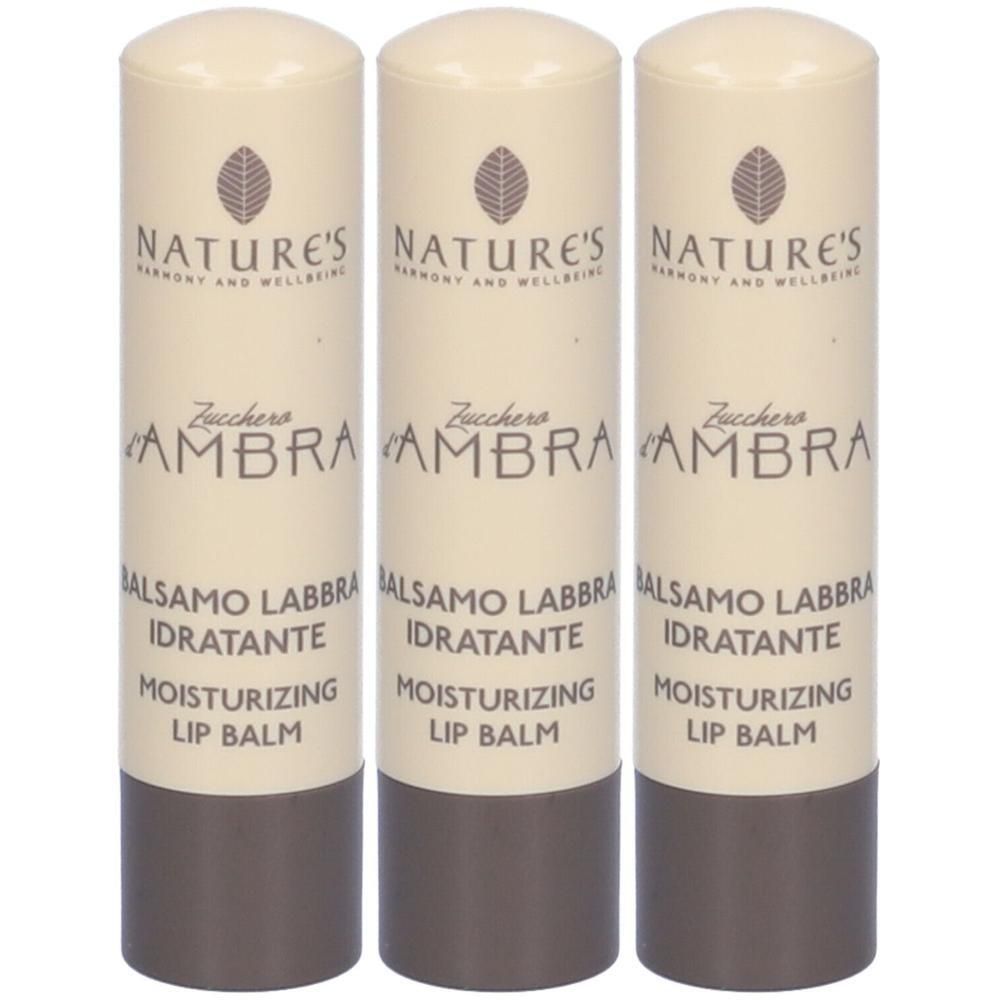 NATURE'S Zucchero D'ambra Balsamo Labbra Idratante