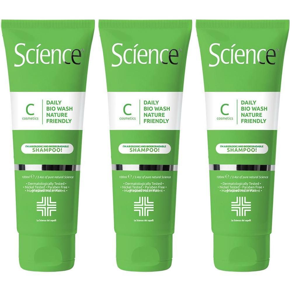 Science Hair Care Shampoo Biodegradabile 100ml