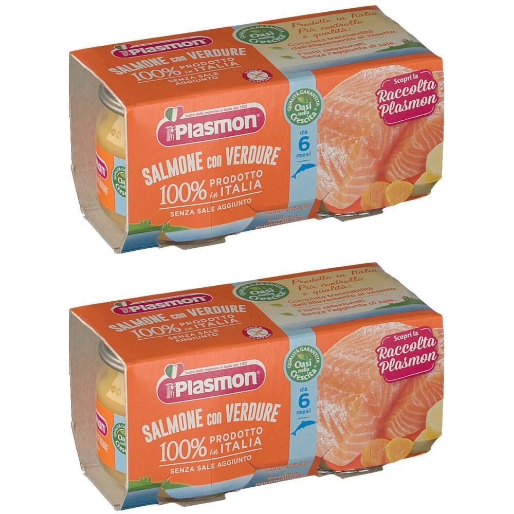 Plasmon® Omogeneizzato Salmone con Verdure