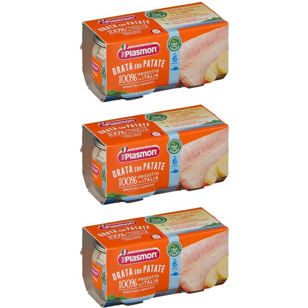 Plasmon® Omogeneizzato Orata con Patate
