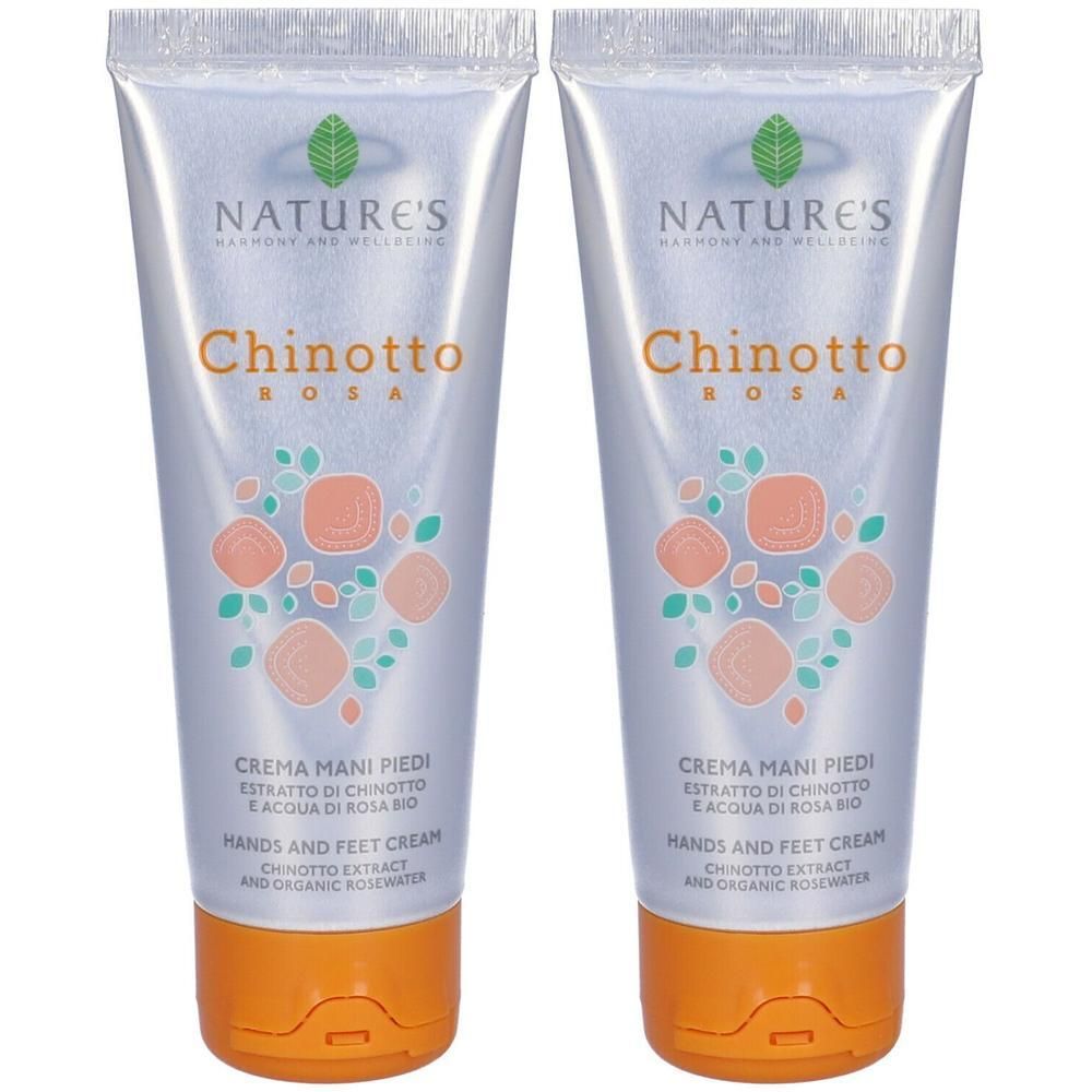 NATURE'S Chinotto Rosa Crema Mani e Piedi Edizione limitata