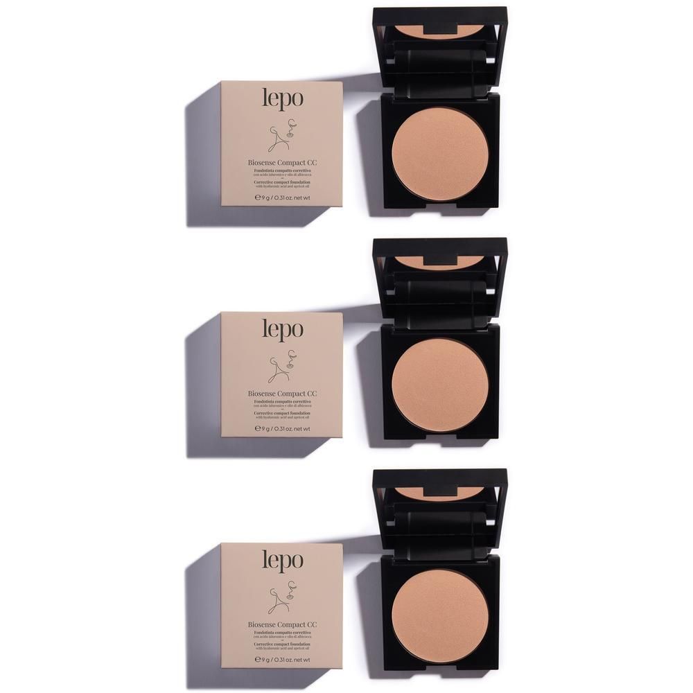 LEPO Biosense Compact CC Fondotinta compatto correttivo NUANCE 01 SABBIA