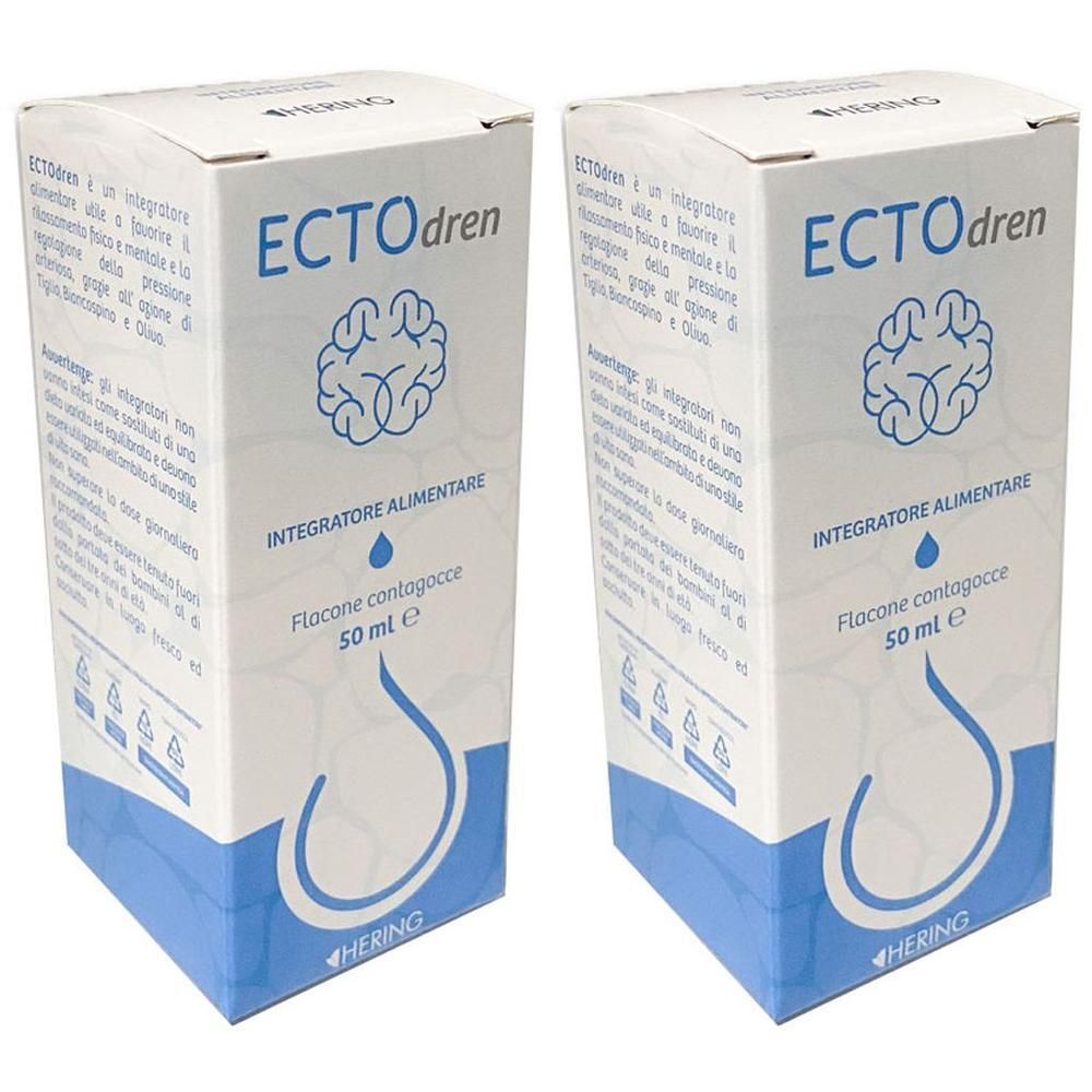 Due confezioni di Ectodren, integratore alimentare, 50 ml.