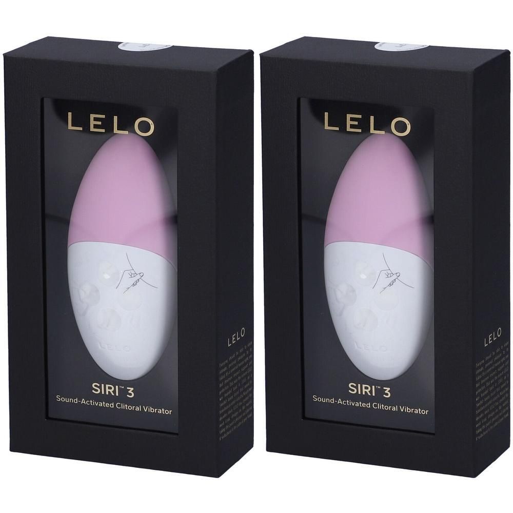 Lelo Siri3 Vibratore Attivato dal Suono Colore Soft Pink
