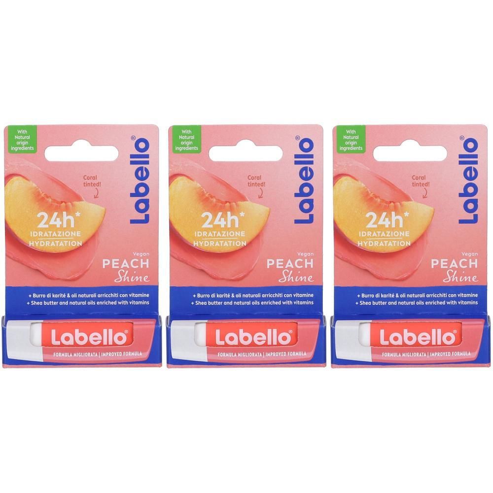 Labello Peach Shine