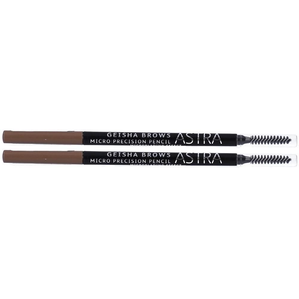 ASTRA Make-UP Geisha Brows Micro Precision Pencil - Matita Sopracciglia Ultra-Sottile Tonalità 01