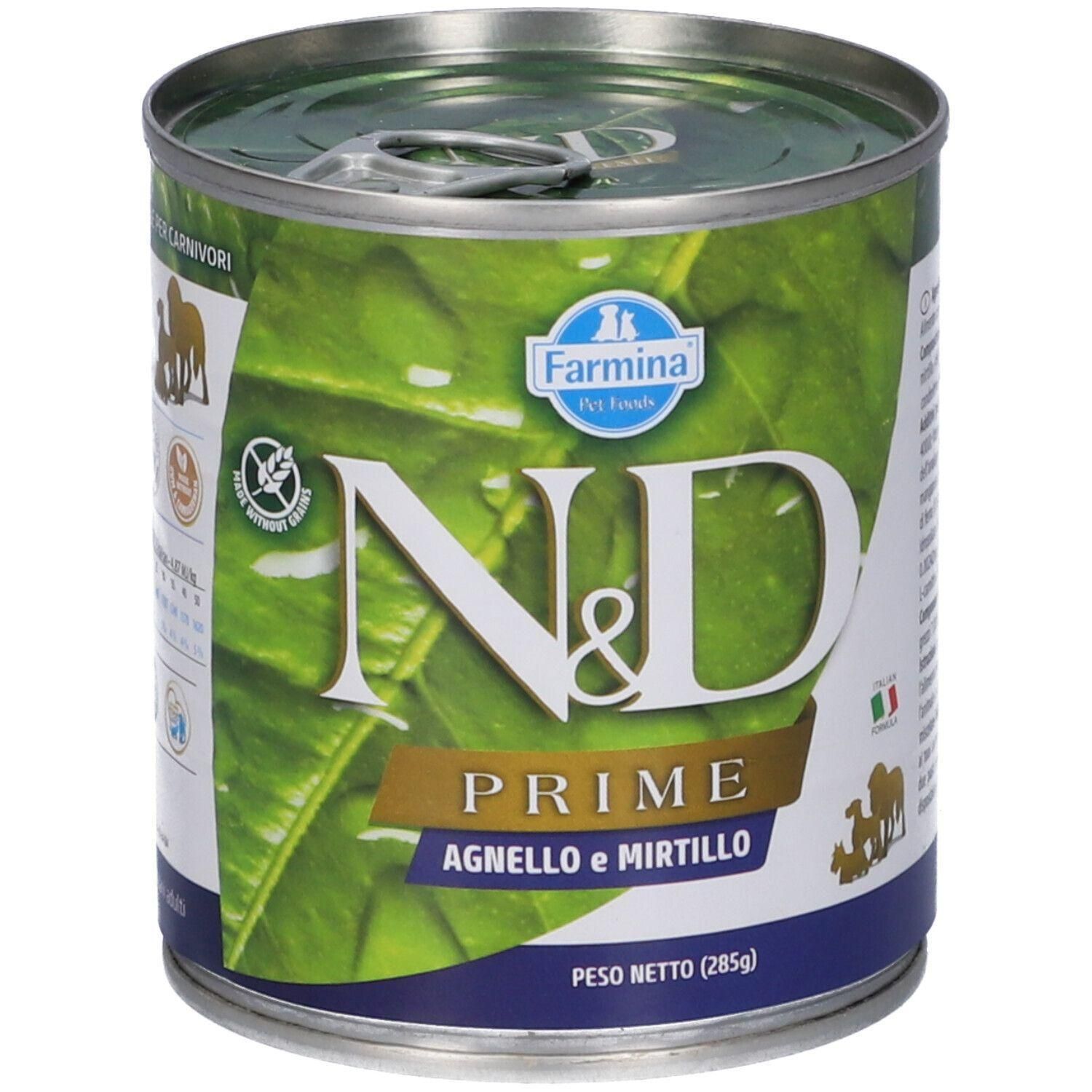 N&d Prime Agnello e Mirtillo - Adulti Mini Cibo Umido