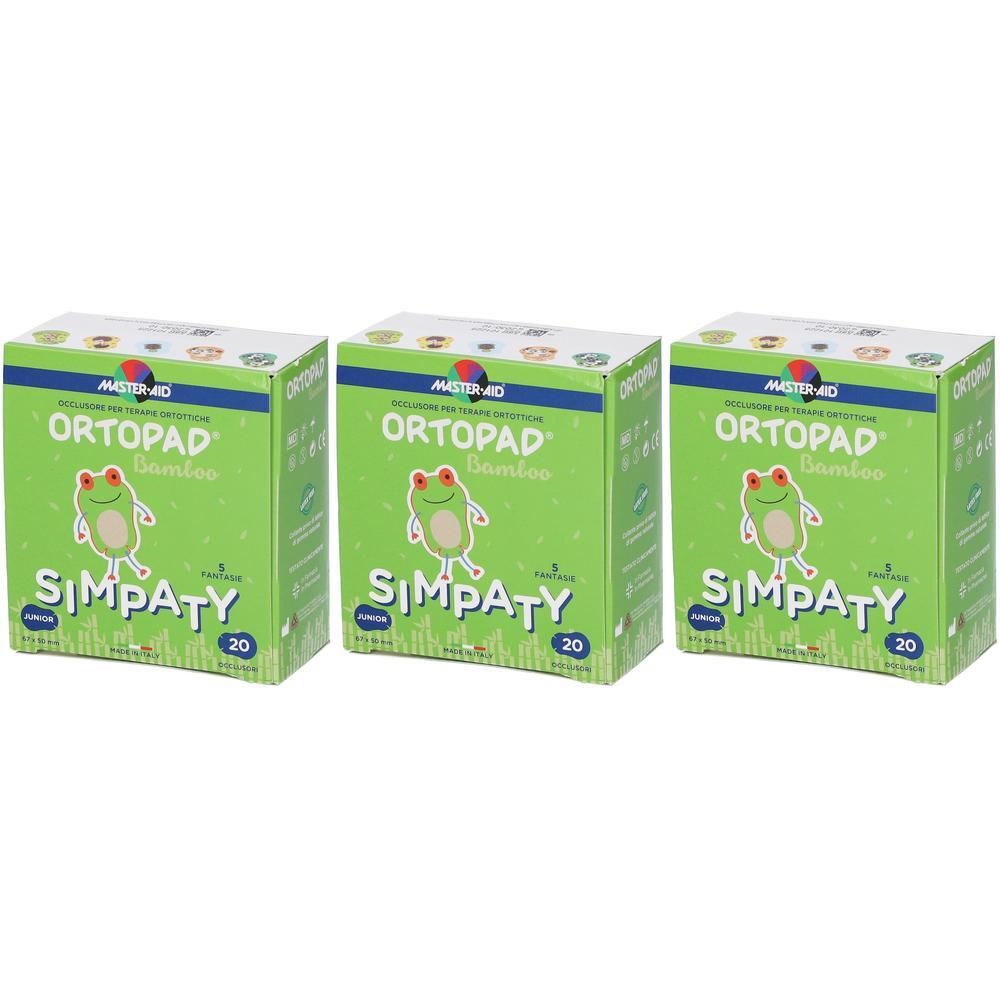 Master Aid Ortopad Simpaty Cerotto Oculare Formato Junior