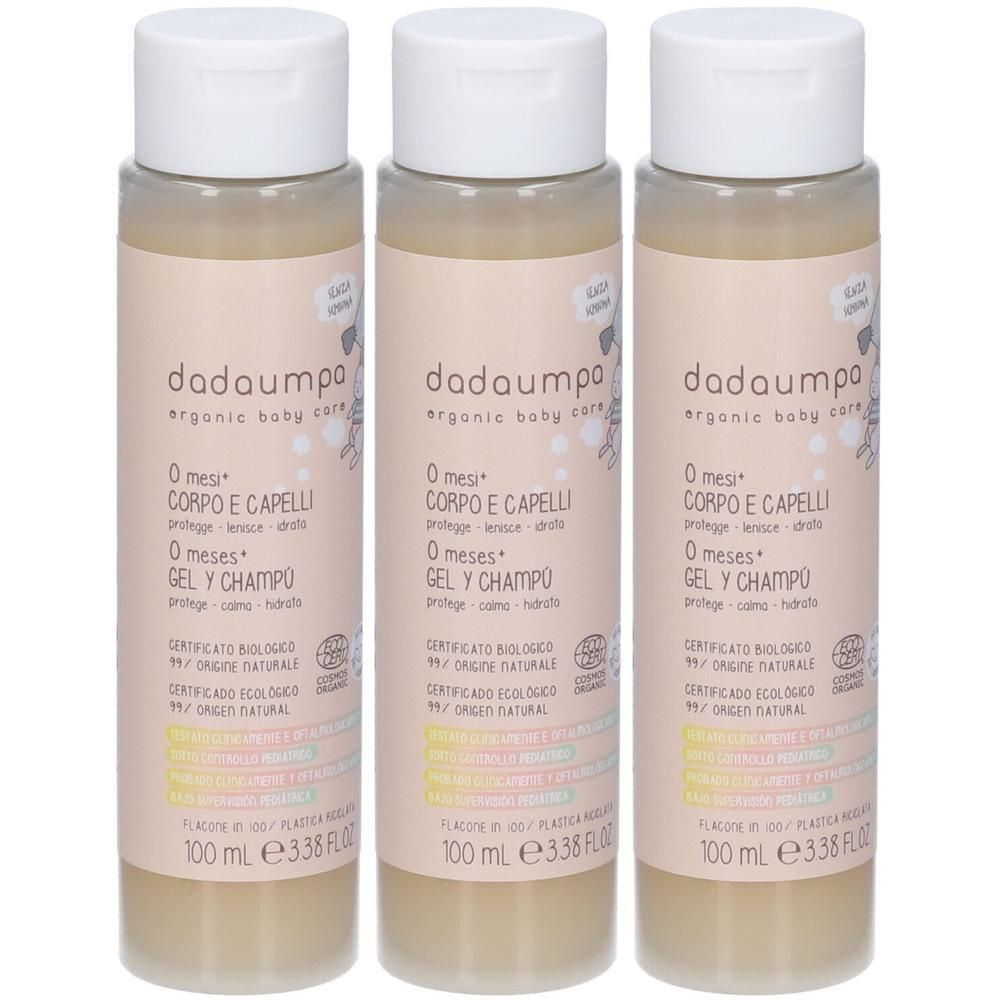 Dadaumpa Detergente Corpo e Capelli 0+ Mesi Certificato BIO 100ml