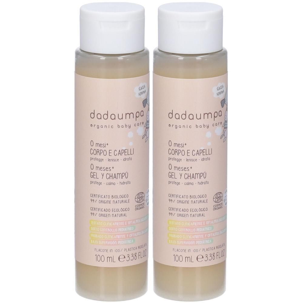 Dadaumpa Detergente Corpo e Capelli 0+ Mesi Certificato BIO 100ml