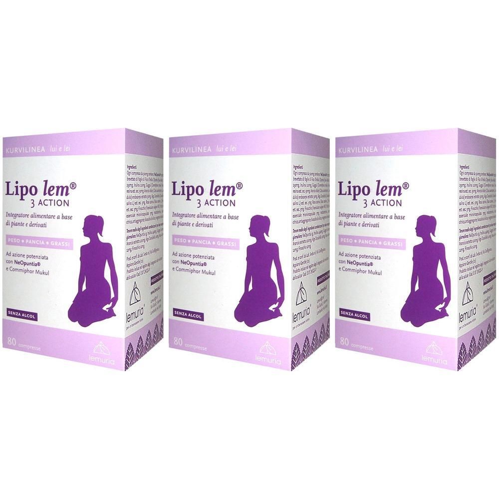 Kurvilinea Lipolem 80 Compresse
