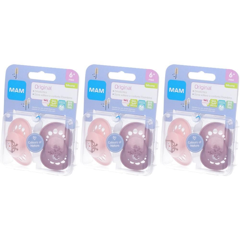 Mam Original 6+ Matt Silicone Femmina 2X