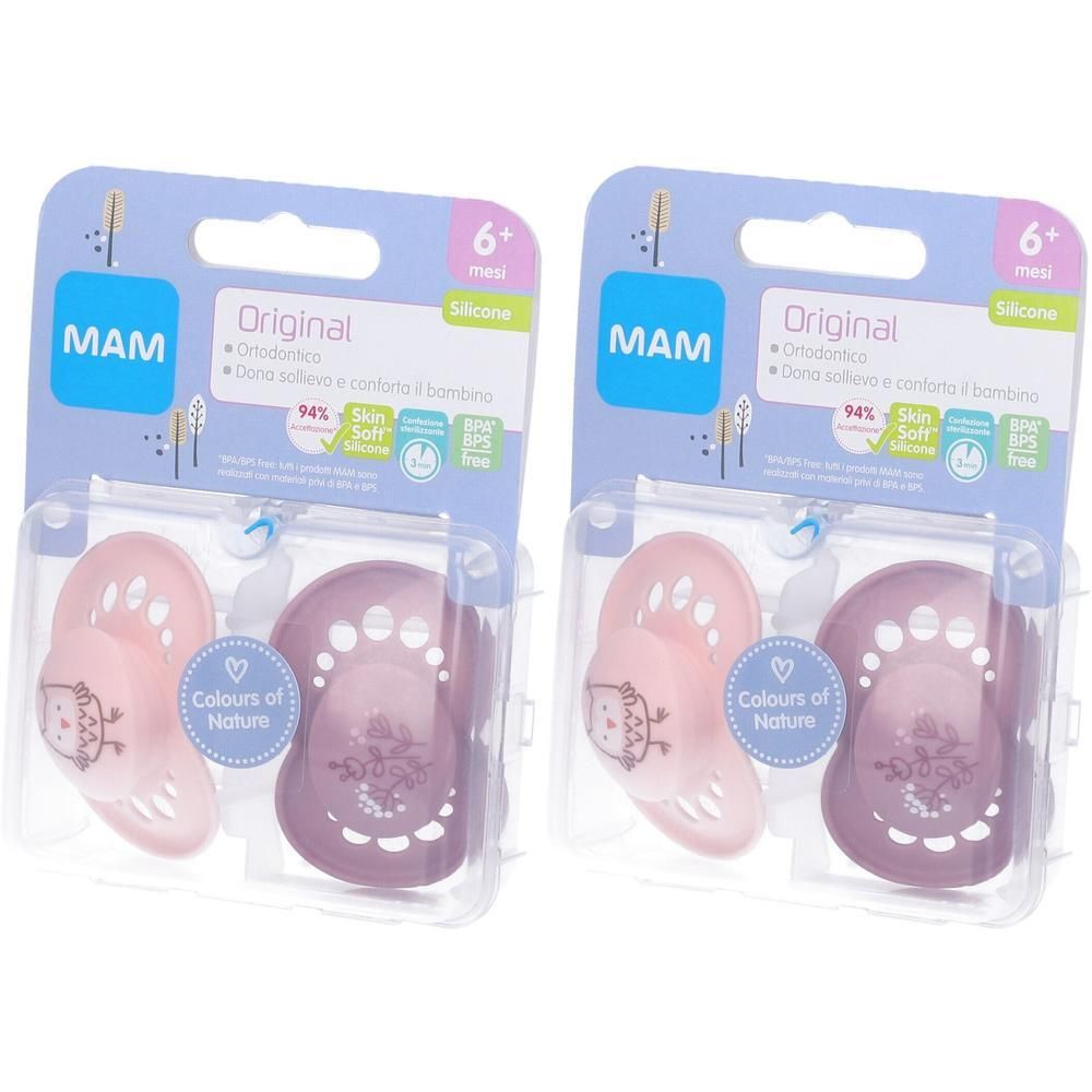 Mam Original 6+ Matt Silicone Femmina 2X