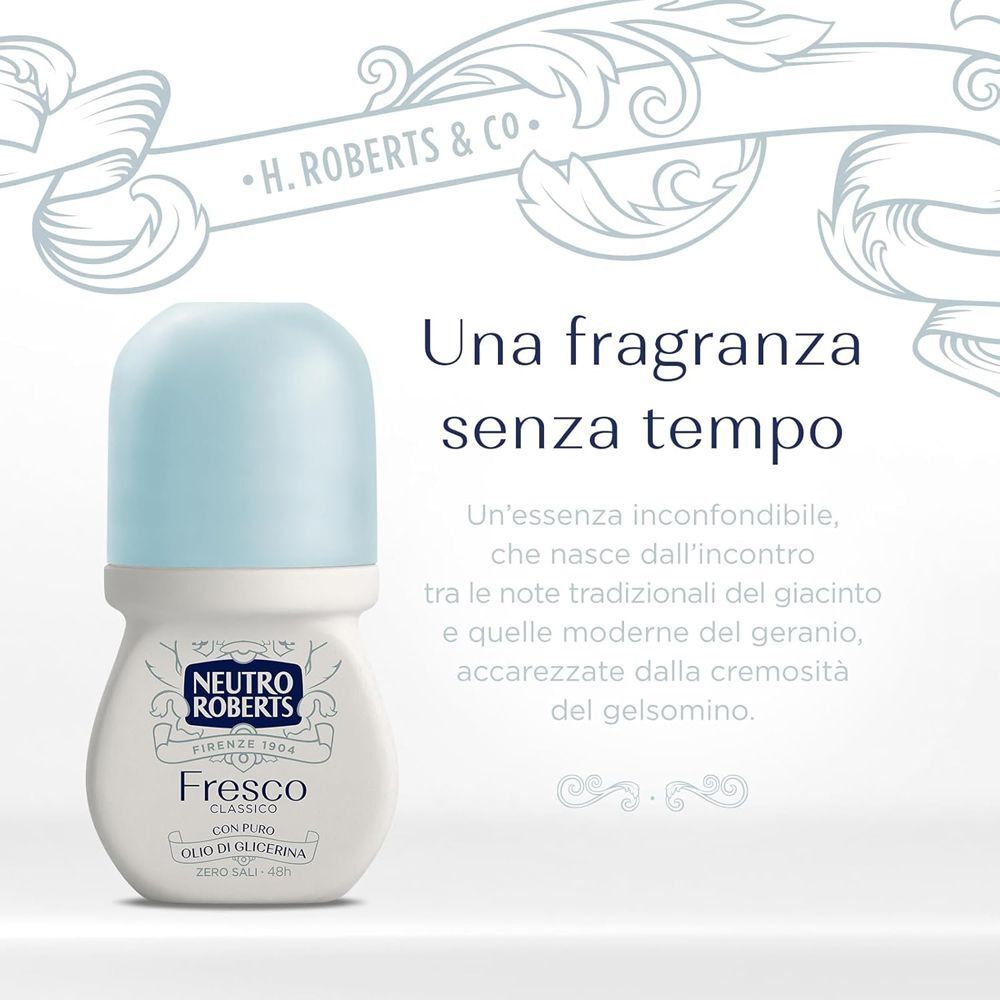 Neutro Roberts Fresco Azzurro Roll-on (50ML)