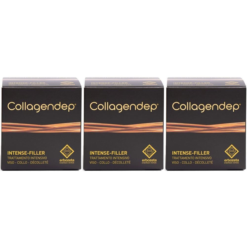 Tre confezioni di Collagendep Intense-Filler, trattamento intensivo viso.
