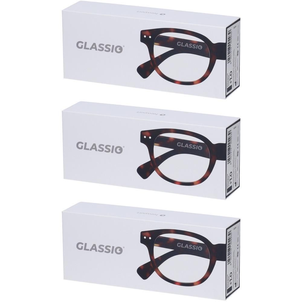 Occhiali da Lettura Glassio Newport Colore Tortoise Gradazione +1,0