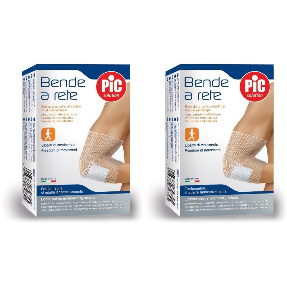 PiC Bend-a-rete Benda a rete elastica polsi e caviglie
