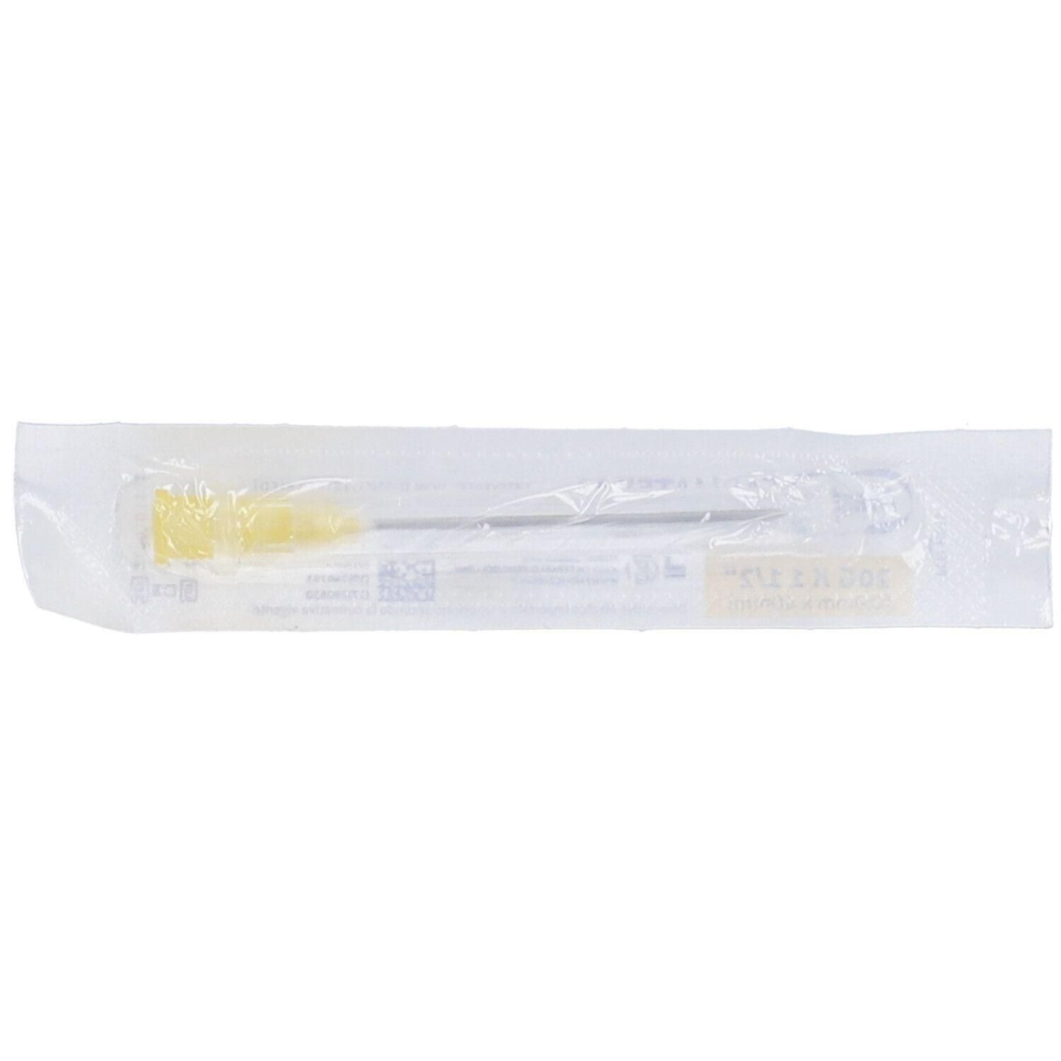 Siringa sterile con ago, 20 gauge, 1 1/2 pollici, cono Luer.