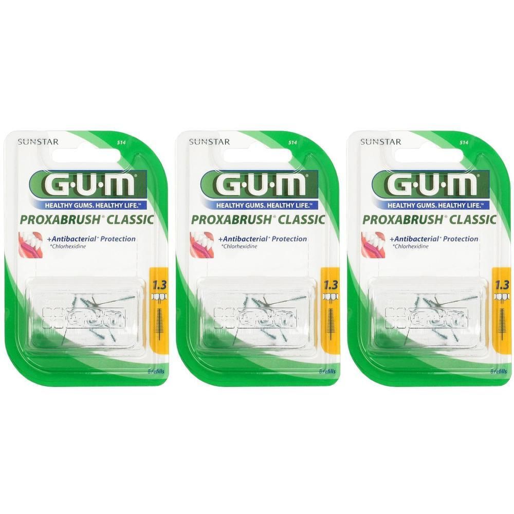 Gum Proxabrush Classic 514 Scovolino Interdentale 8 Pezzi