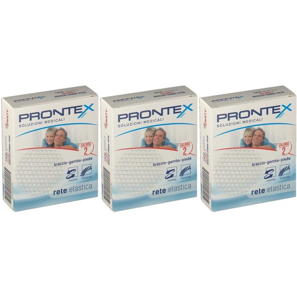Rete elastica PRONTEX, calibro 2, per braccio, gamba, piede.