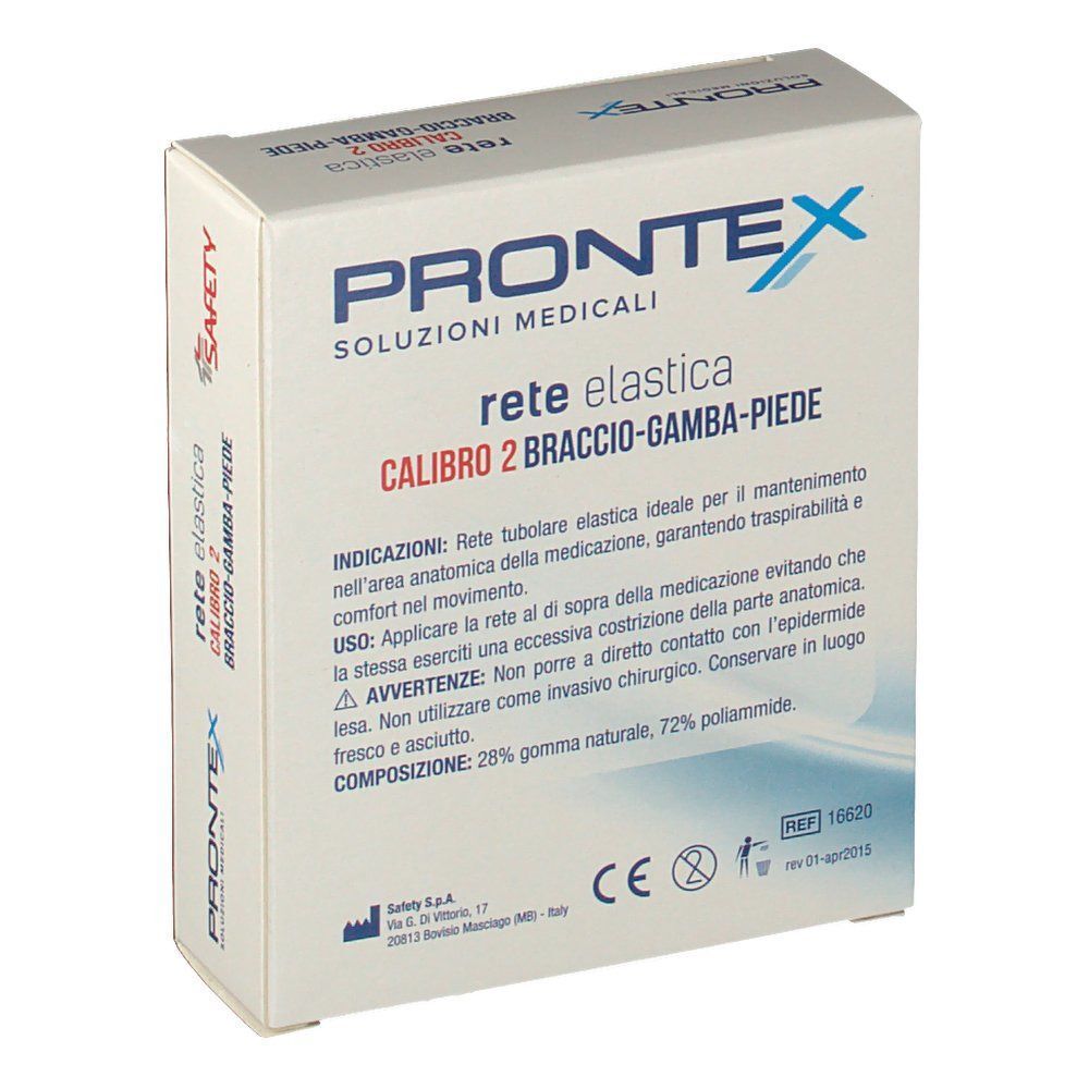 Confezione Prontex rete elastica Calibro 2, braccio-gamba-piede.