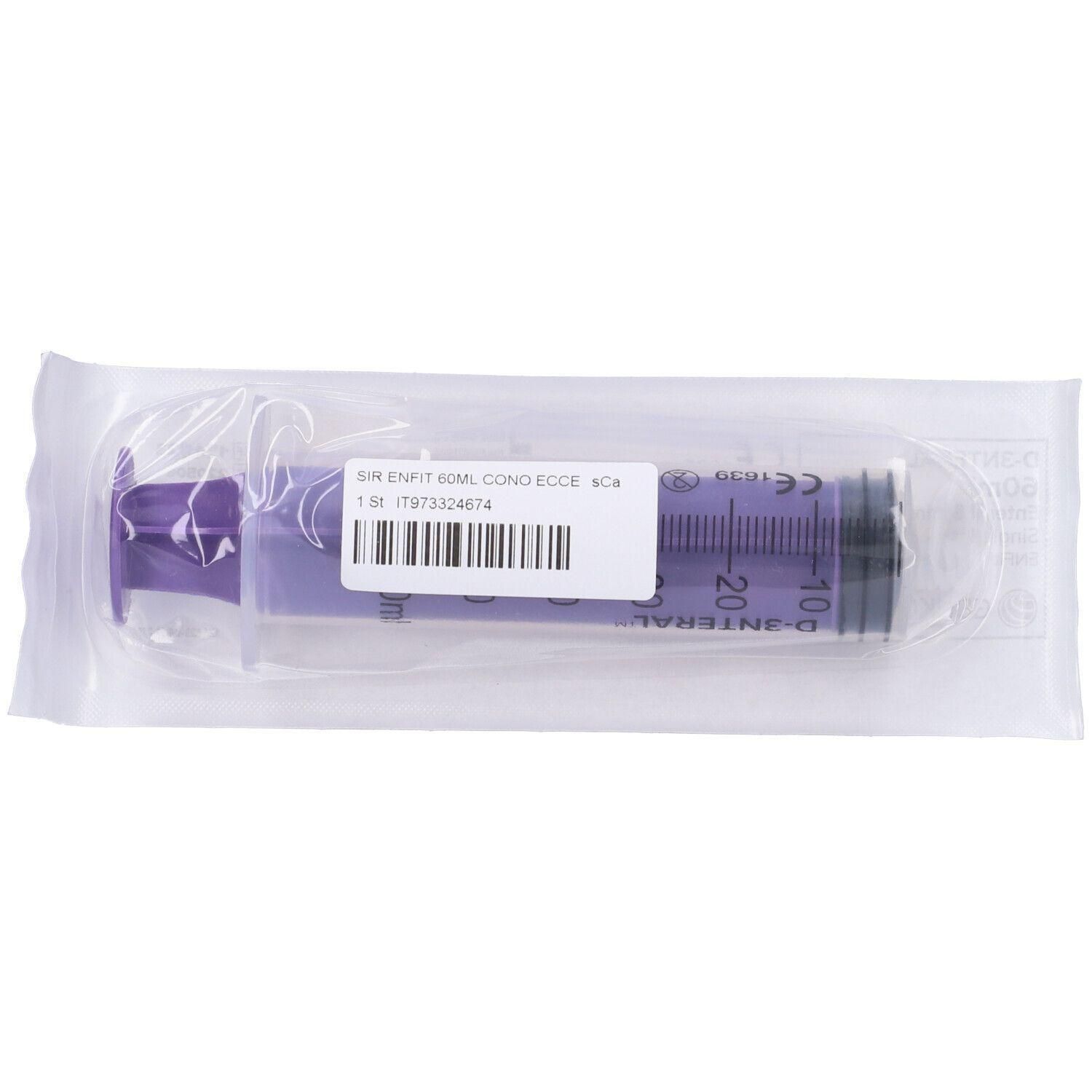 Siringa Enfit Da 60 Ml Con Cono Eccentrico