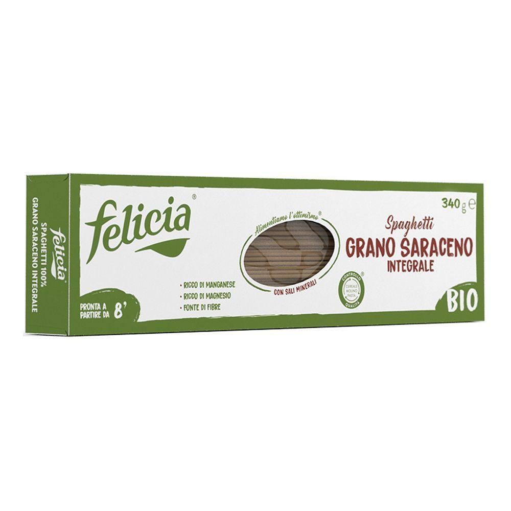 Pasta Felicia Spaghetti di Grano Saraceno Integrale Senza Glutine