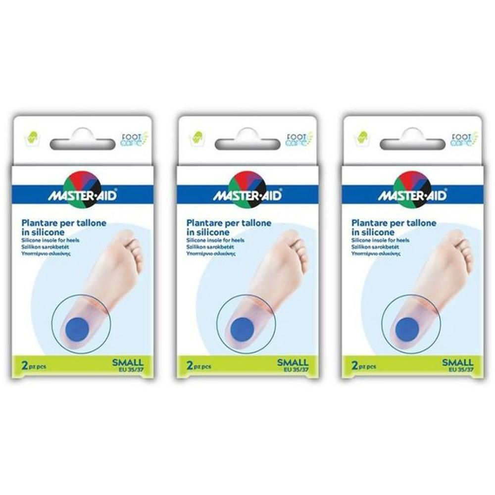 Talloniera In Due Tipologie Di Silicone Master-Aid Footcare Small 2 Pezzi F2