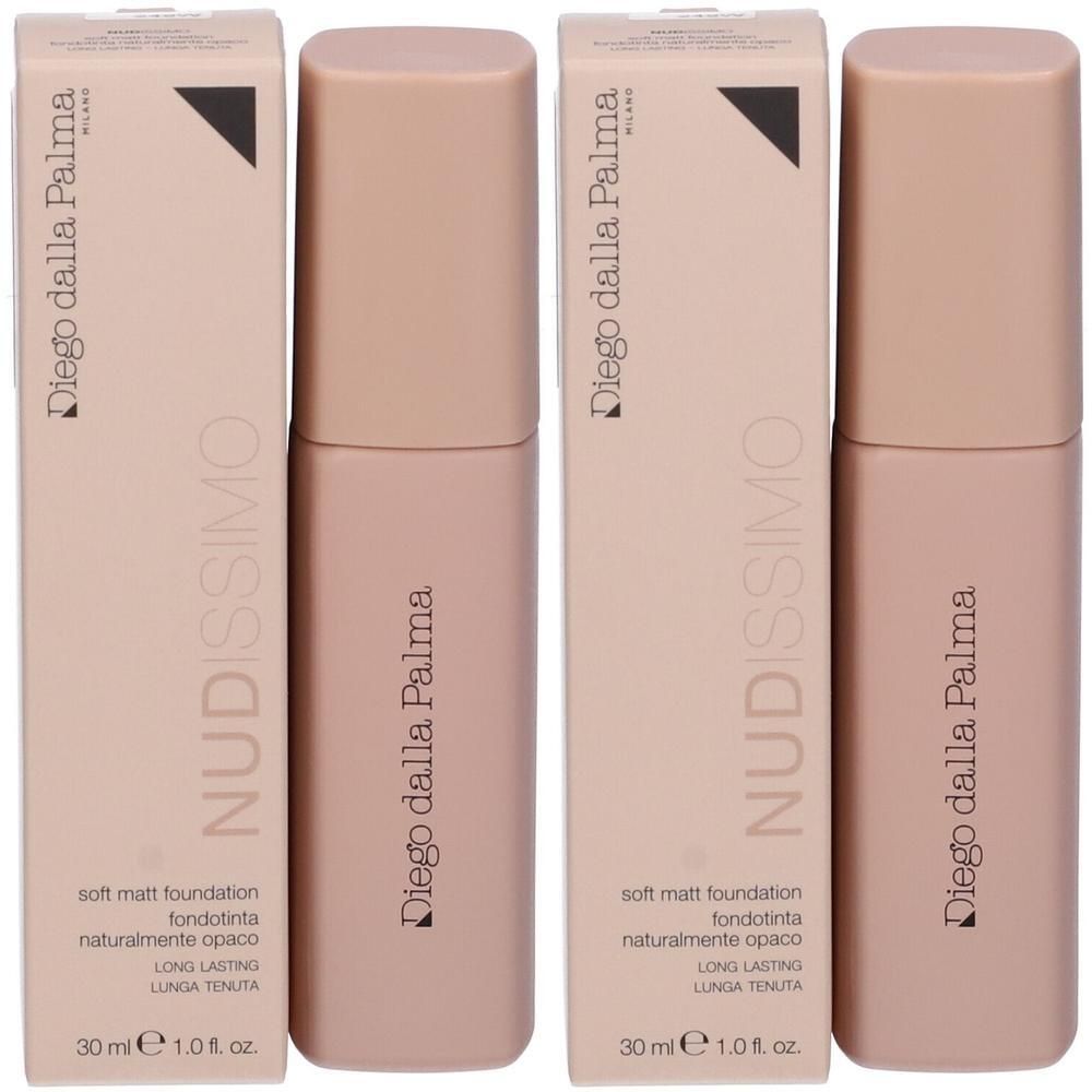 Diego dalla Palma Nudissimo Soft Matt Foundation colorazione chiara, 30 ml.