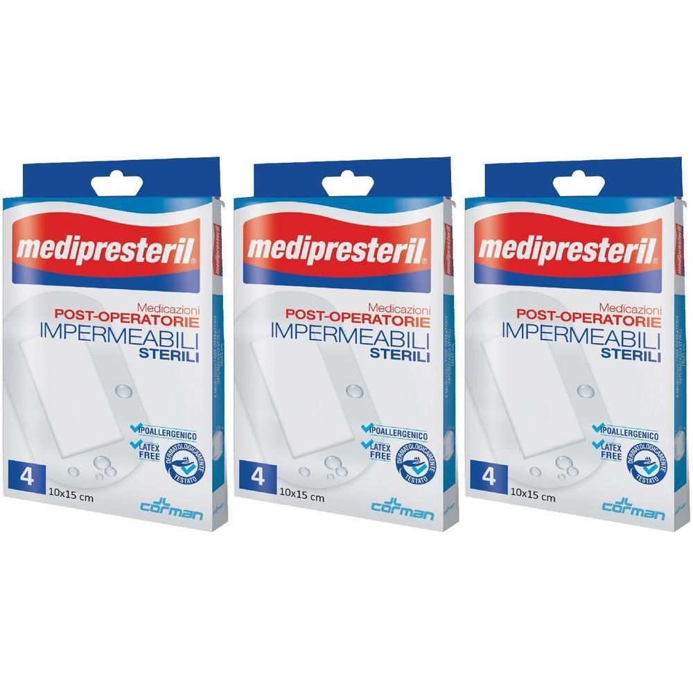 Tre scatole di protezioni metatarsali adesive MASTER-AID.