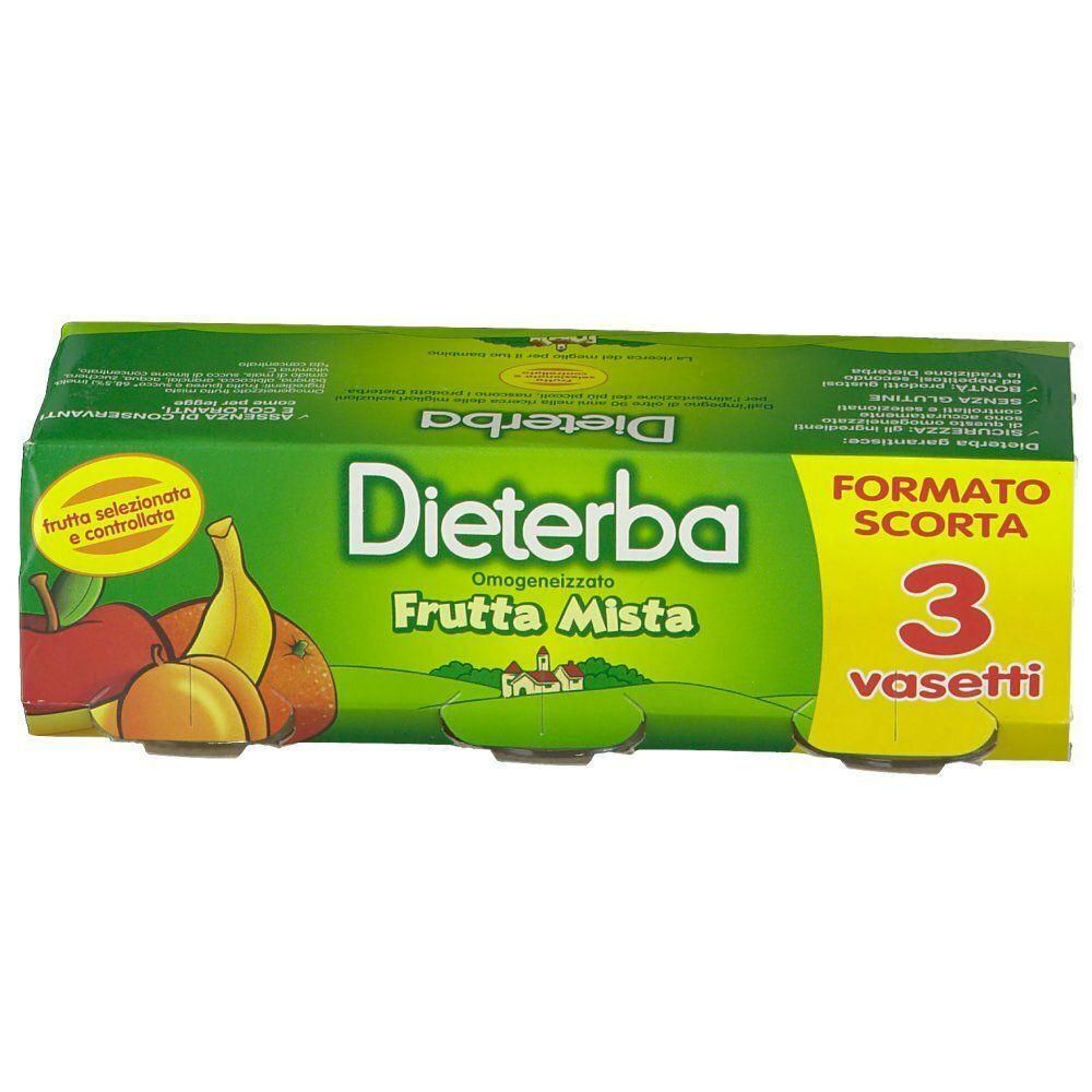 Dieterba Omogeneizzato Frutta Mista