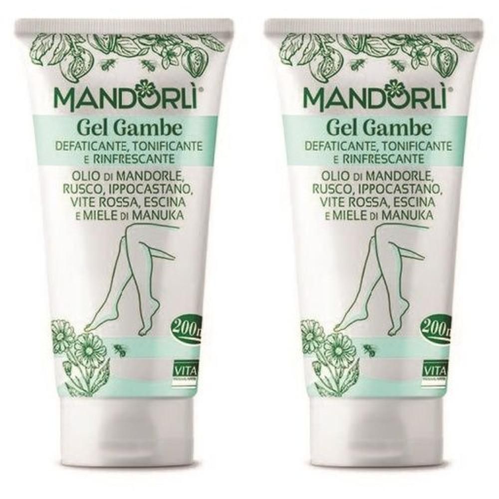 Mandorli Gel Gambe Defaticante Tonificante E Rinfrescante 200 Ml