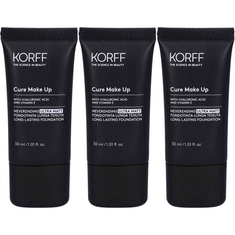 KORFF Make Up Fondotinta Neverend Ultra Matt 01