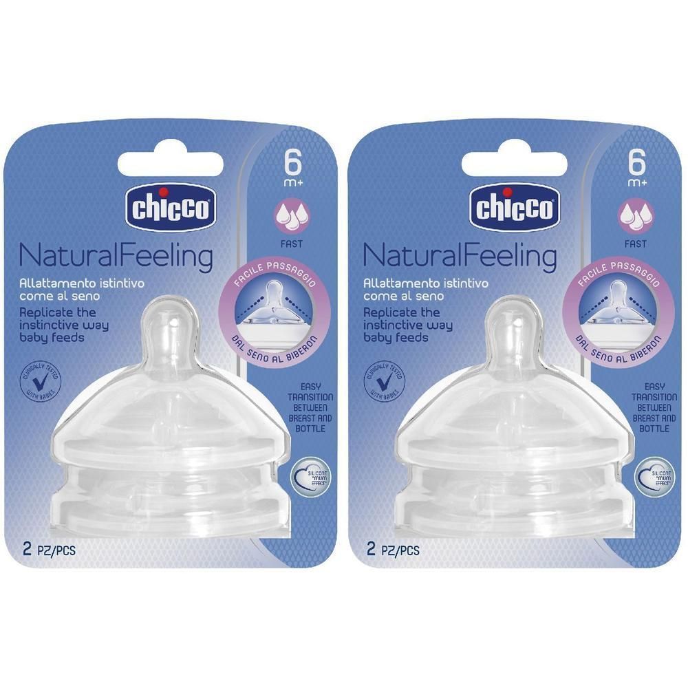 Chicco Tettarella Stepup New 6M+ Flusso Veloce