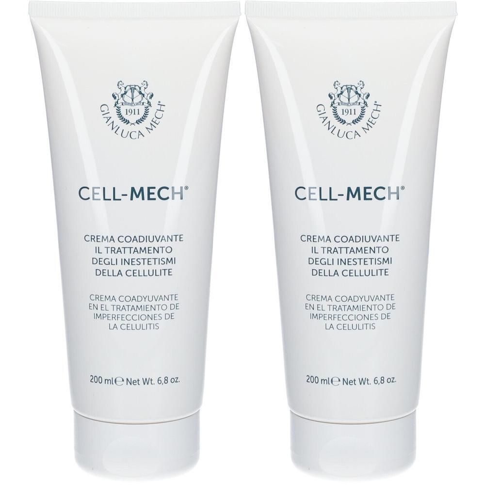 Due tubi bianchi di crema CELL-MECH, 200 ml.