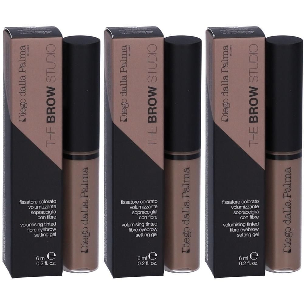 Tre Diego dalla Palma The Brow Studio Fissatore colorato volumizzante fibre per sopracciglia.