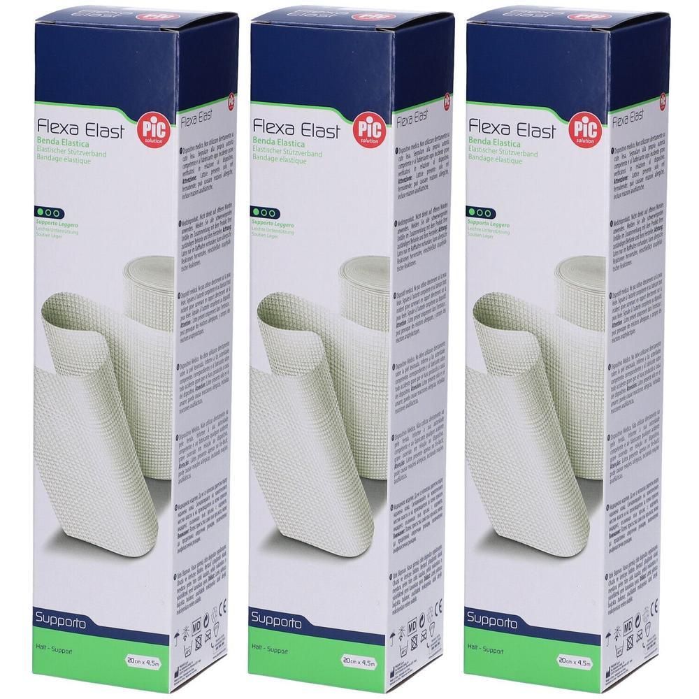 PIC Benda Elastica Pic Bianca cm20x4,5m Fustella