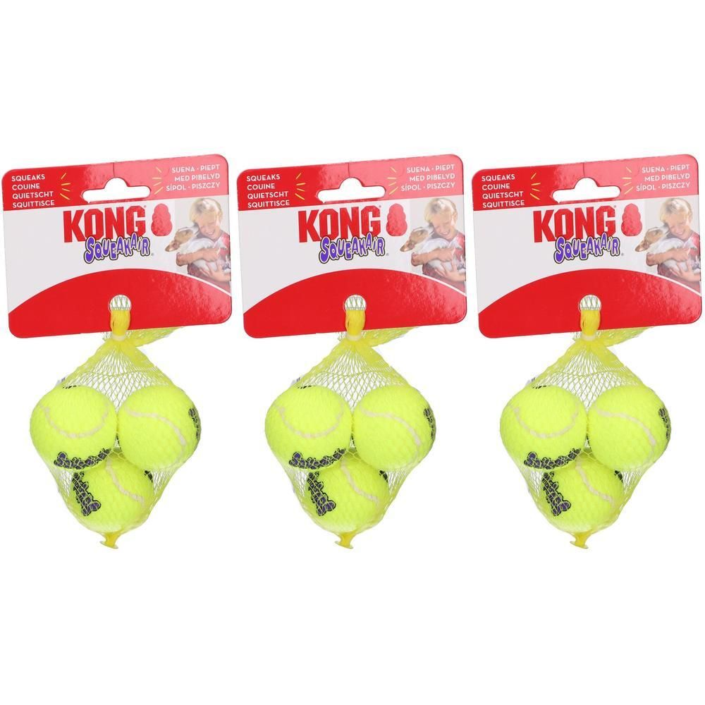 Kong Squeakair Tennis Balls XS