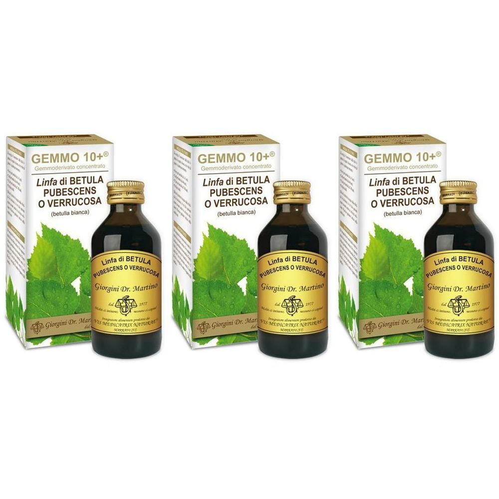 Gemmo 10+ Betulla B Linfa 100 Ml Liquido Analcolico