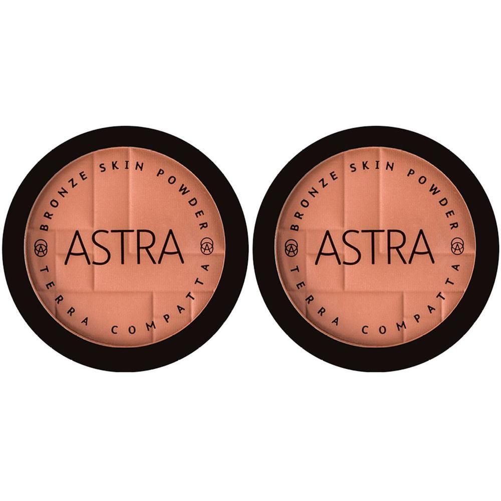 ASTRA Make-UP Bronze Skin Powder - Terra Compatta Effetto Bronzer Tonalità 0011