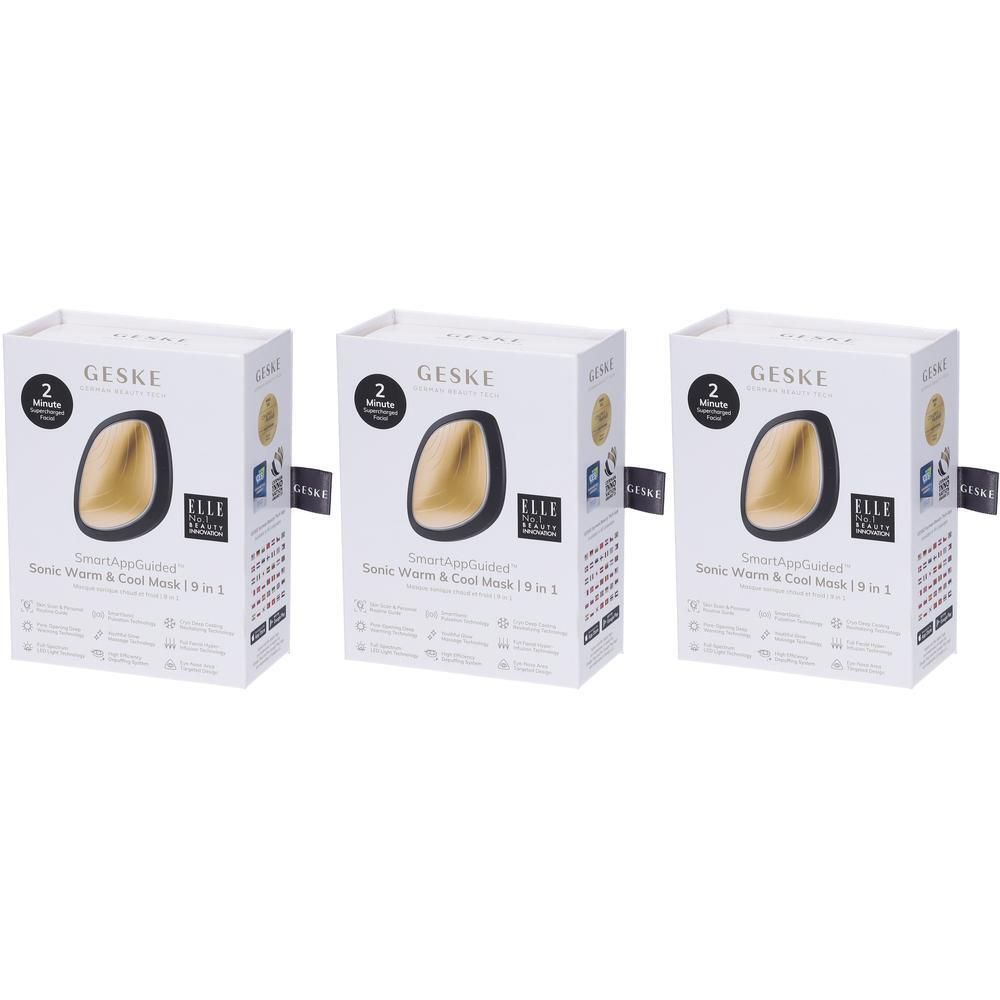 GESKE Sonic Warm & Cool Mask | 9 In 1 Grigio