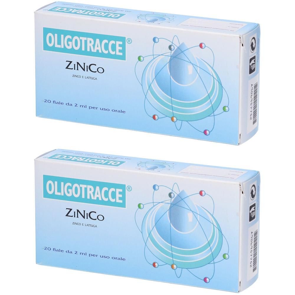 Oligotracce Zinco Niche Cobalto 20 Fiale 2 Ml
