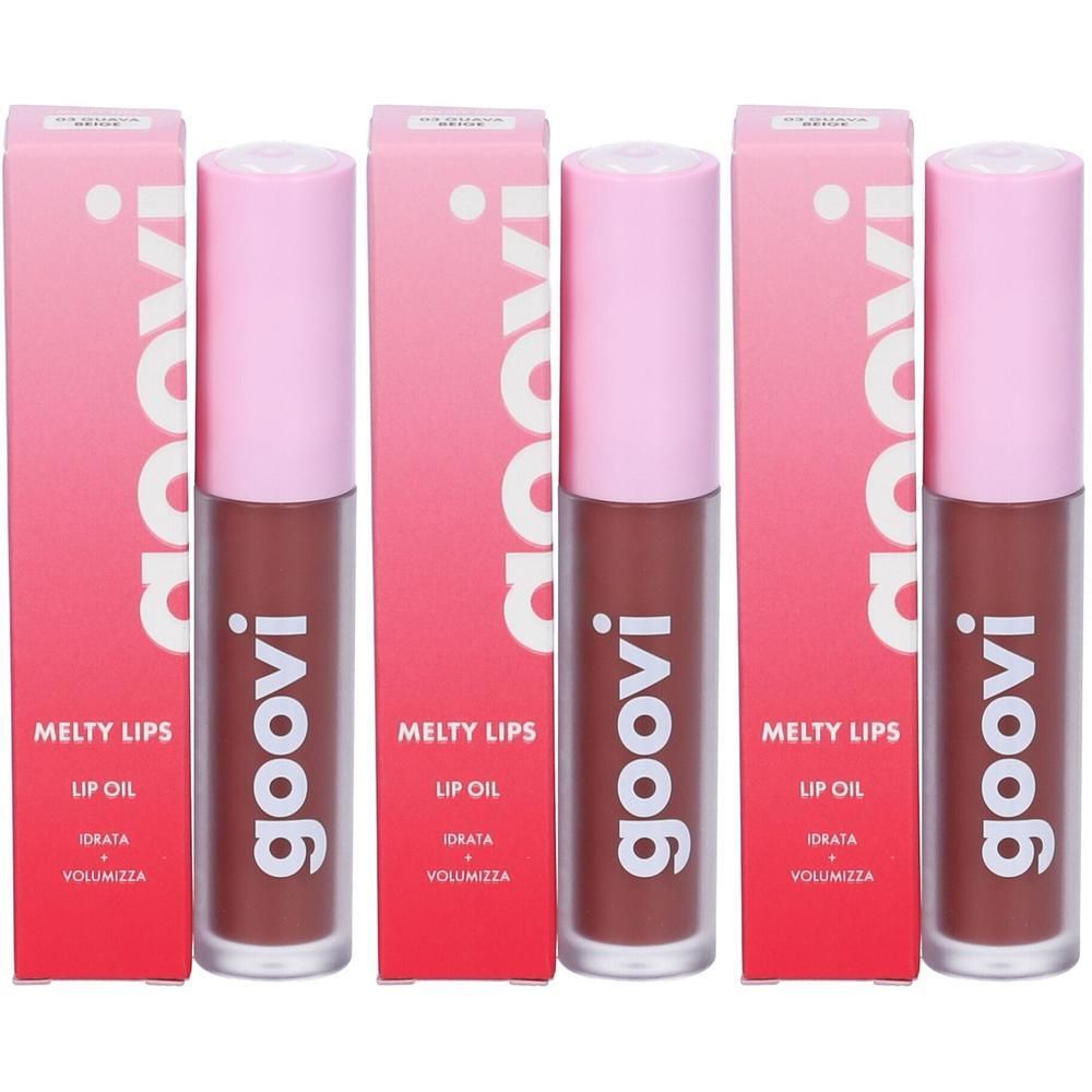 Goovi Melty Lips Olio Labbra Tonalità 03 Guava Beige